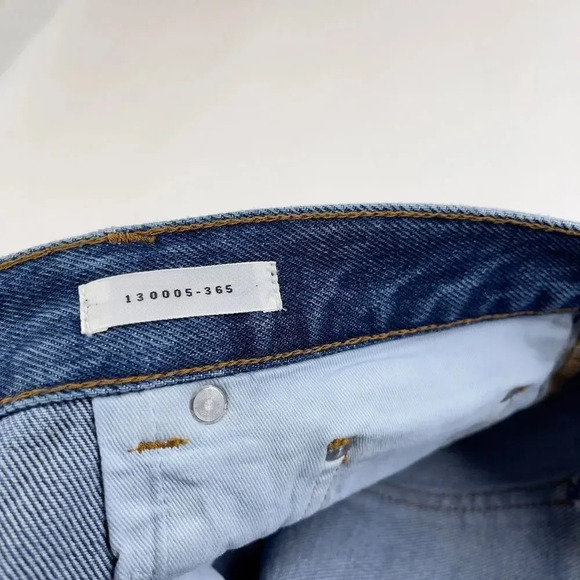 ARKET Men's Cropped Denim Blue Jeans Size 33 - Picture 3 of 10